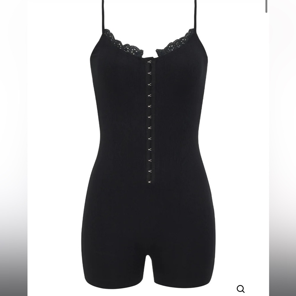 Frankie’s Bikinis Annabelle Pointelle Bodysuit NWT